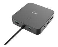I-TEC USB-C - HDMI Dual DP Docking Station + PD 100W z zasilaczem - 1196932 - zdjęcie 2